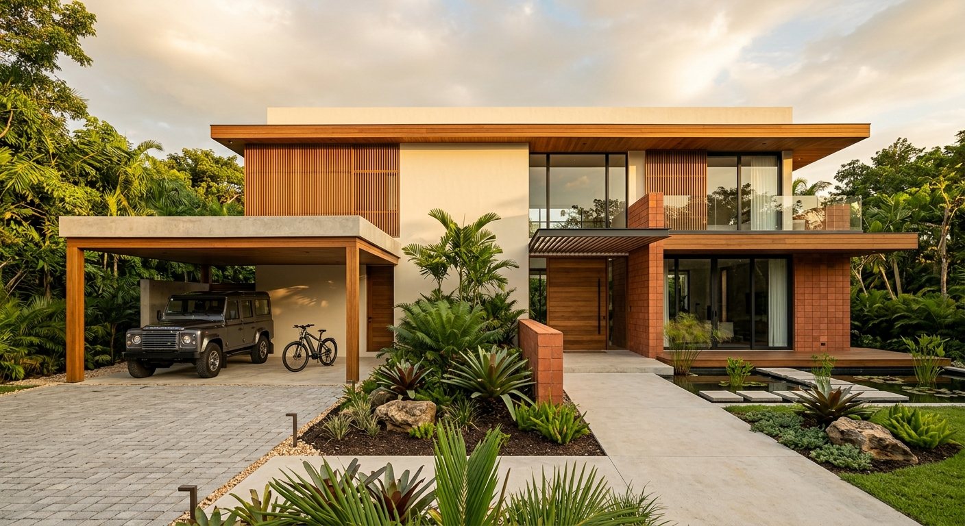 Completed residence by AYUTHOdesign