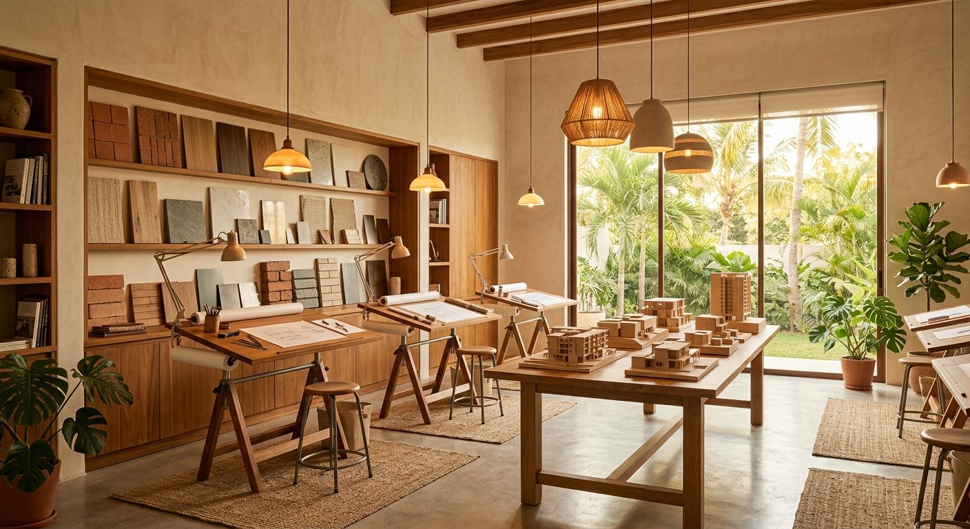 AYUTHOdesign studio workspace in Jakarta