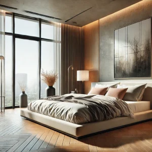 Inspirasi desain interior kontemporer dengan gaya modern untuk rumah minimalis.