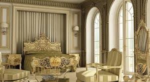 interior maksimalis tema rococo