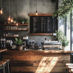 interior cafe mini