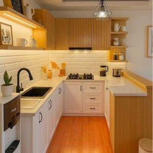 tips dapur kecil fungsional dan cantik
