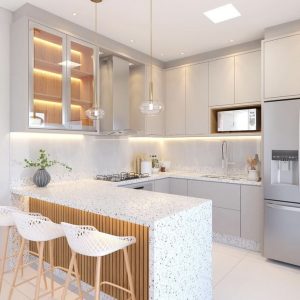 tips dapur kecil fungsional dan cantik