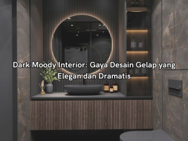 dark moody interior
