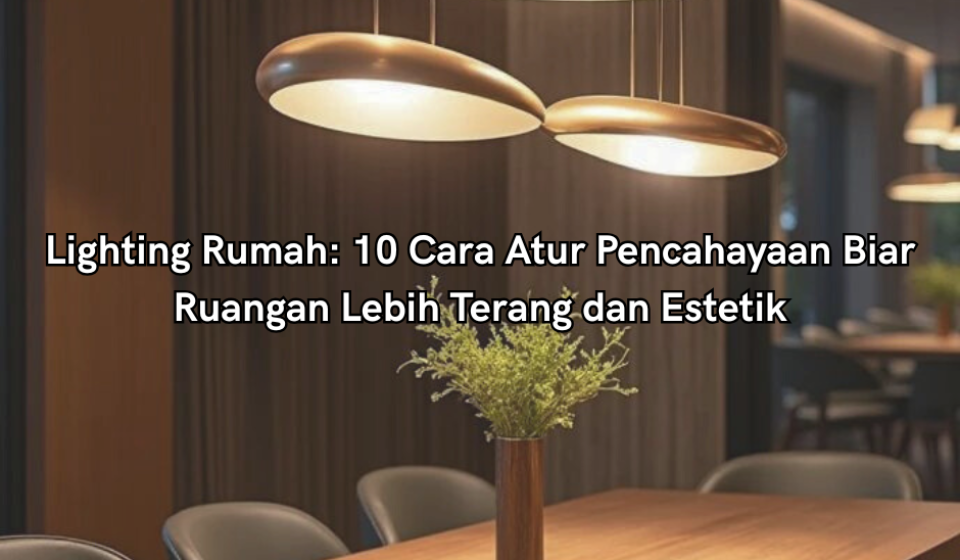 lighting rumah