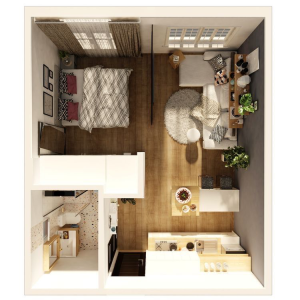 interior apartemen studio