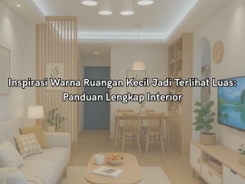 inspirasi warna ruangan kecil