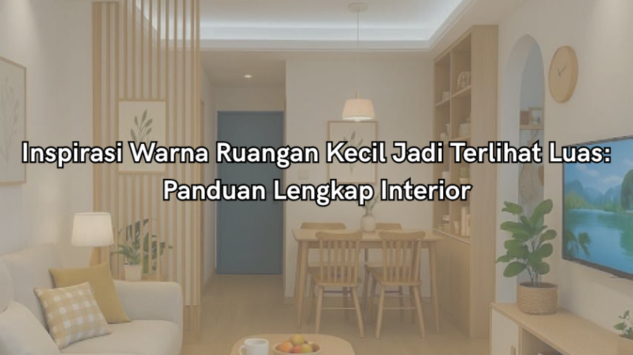 inspirasi warna ruangan kecil
