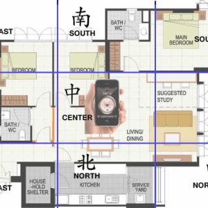 feng shui interior rumah modern