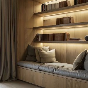 Interior rumah kecil tapi terlihat 2x lebih luas