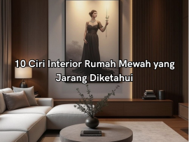 ciri interior rumah mewah