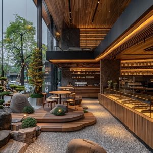 desain outlet F&B