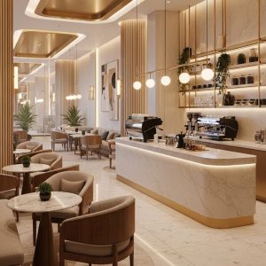 desain outlet F&B