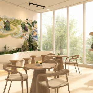 desain outlet F&B