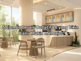 desain outlet F&B