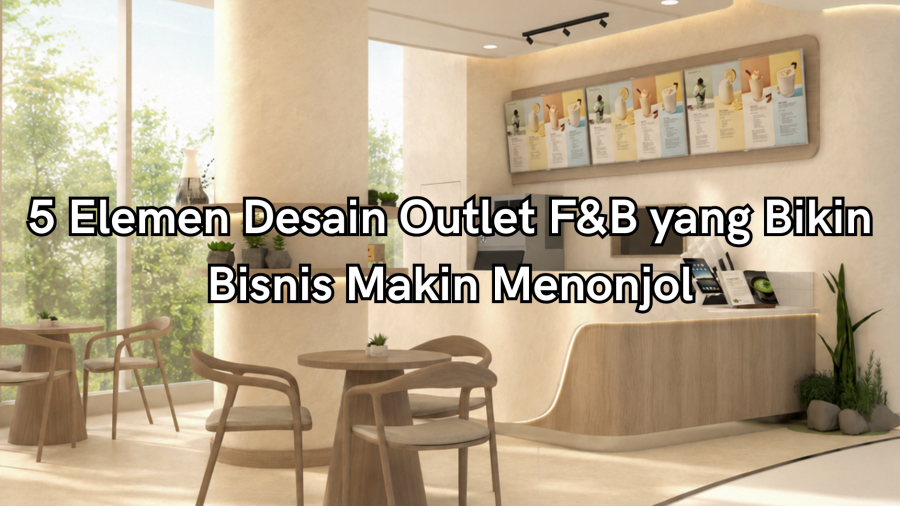 desain outlet F&B